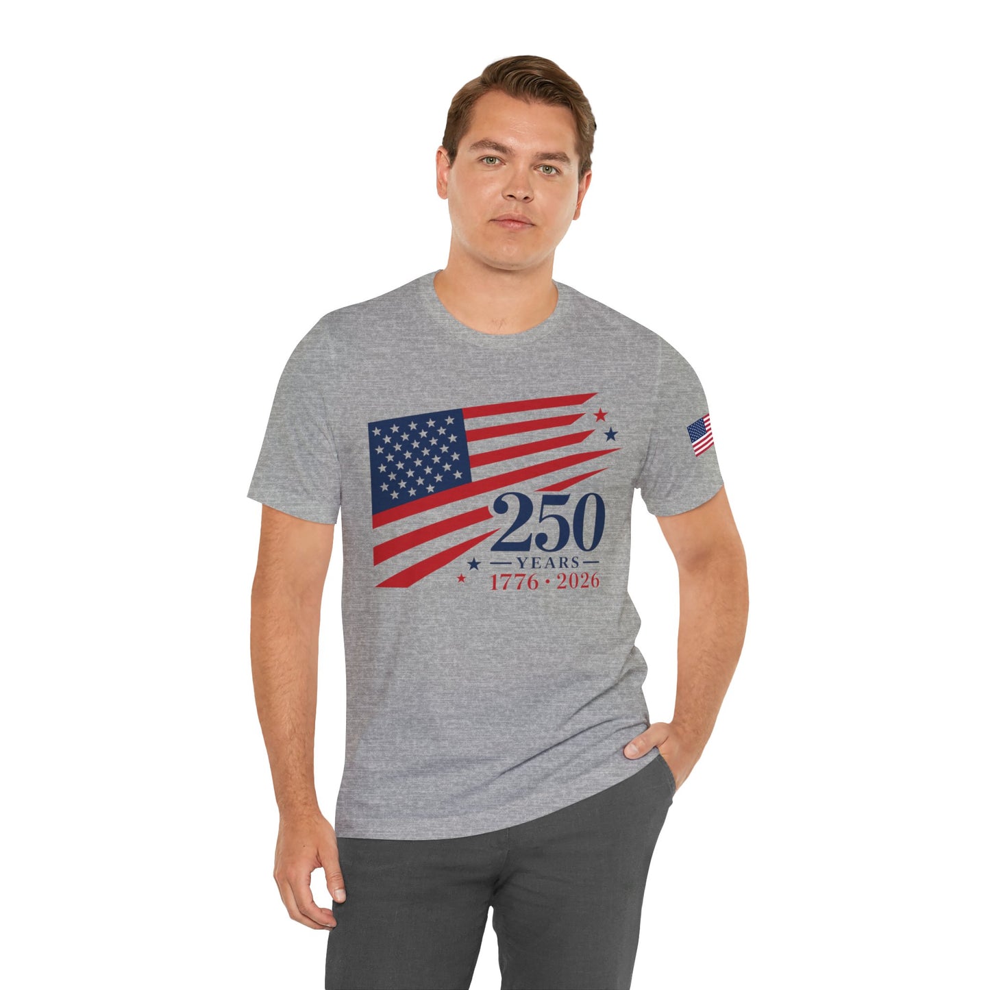 USA 250th Anniversary Unisex T-Shirt | 1776 - 2026 America Quartercentennial