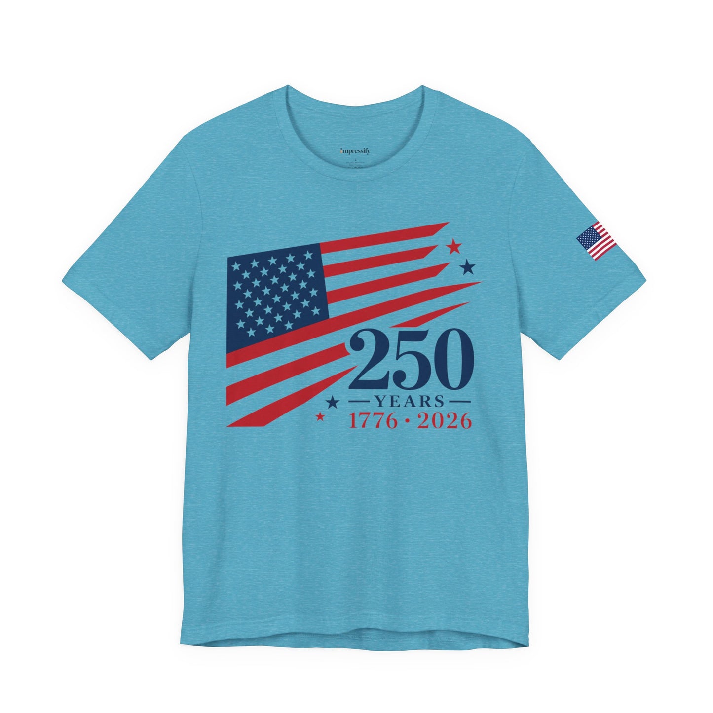 USA 250th Anniversary Unisex T-Shirt | 1776 - 2026 America Quartercentennial