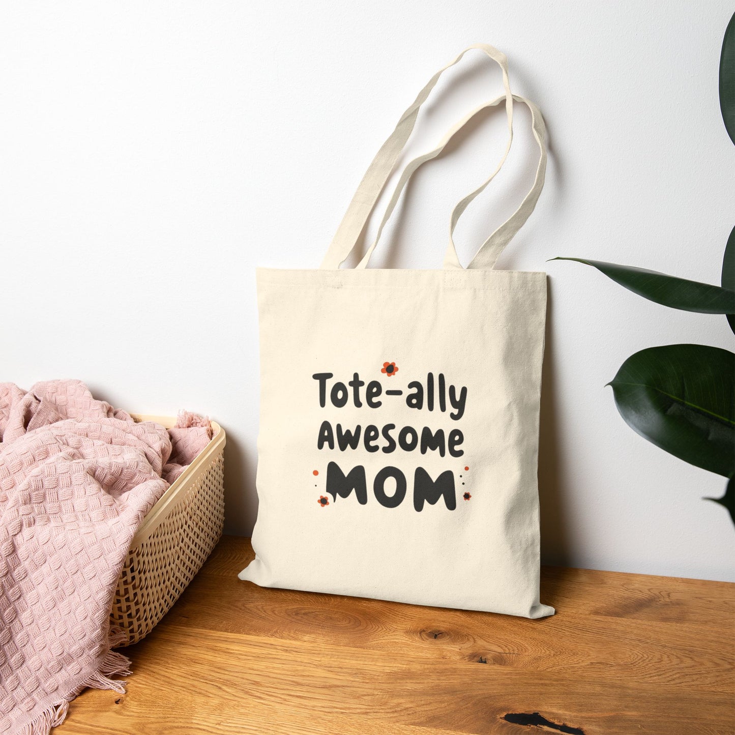 Tote-ally Awesome Mom — Canvas Tote Bag