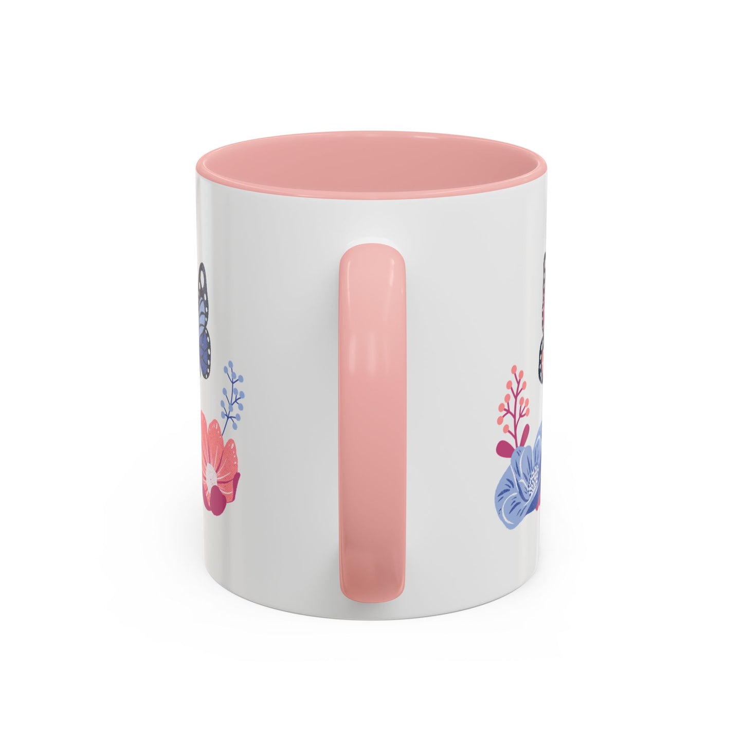 Accent Mug — "Home Is Wherever You Are, Mom"