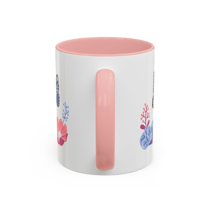Accent Mug — "Home Is Wherever You Are, Mom"