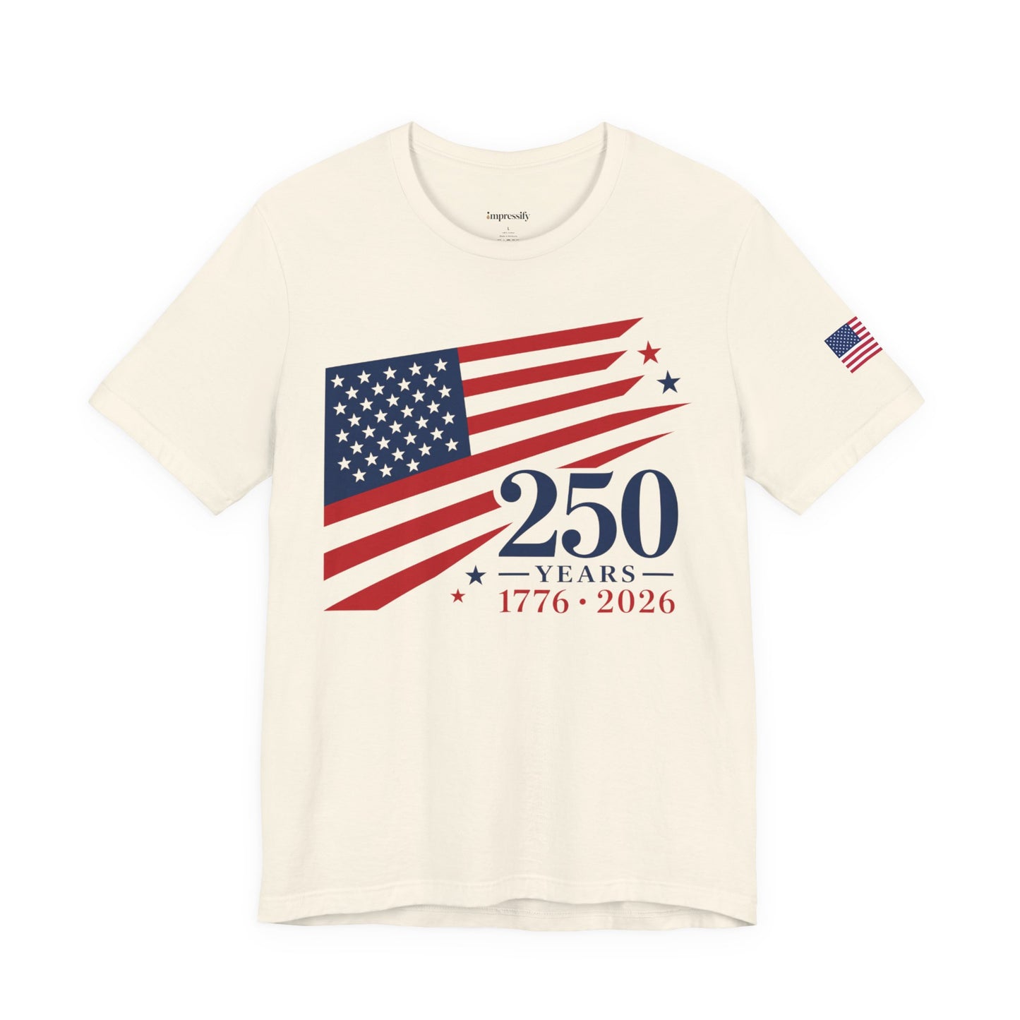 USA 250th Anniversary Unisex T-Shirt | 1776 - 2026 America Quartercentennial
