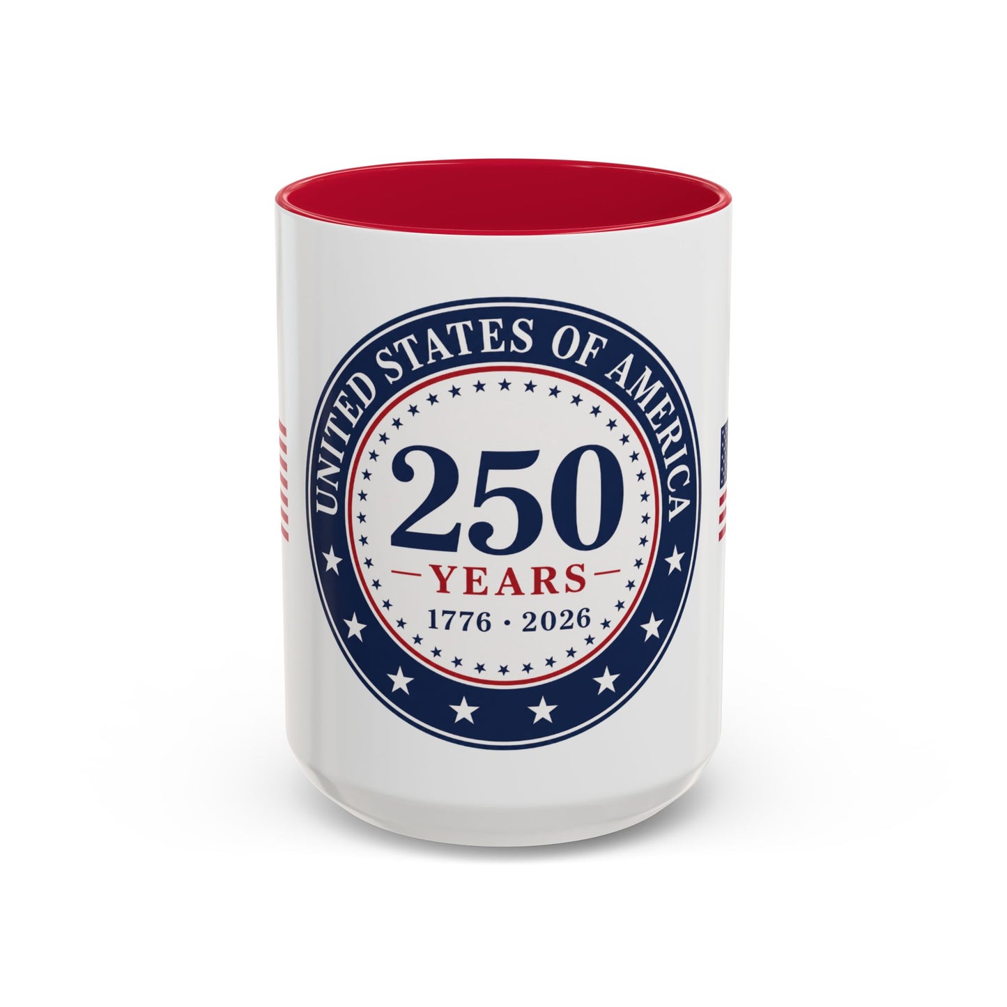 250 Years USA Commemorative Mug — 1776–2026 American Flag Coffee Cup (11oz, 15oz)