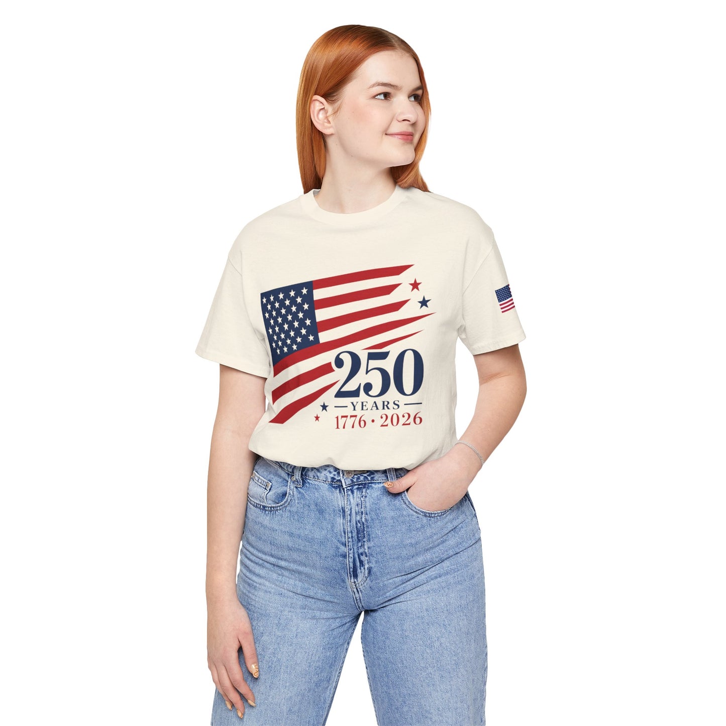 USA 250th Anniversary Unisex T-Shirt | 1776 - 2026 America Quartercentennial