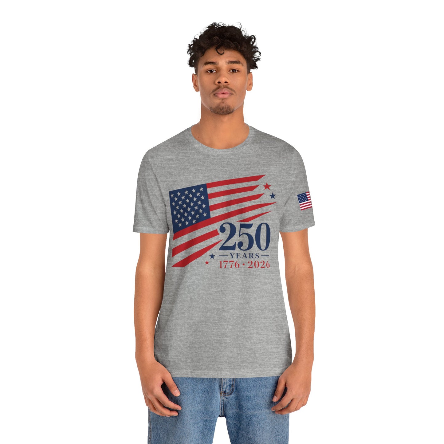USA 250th Anniversary Unisex T-Shirt | 1776 - 2026 America Quartercentennial
