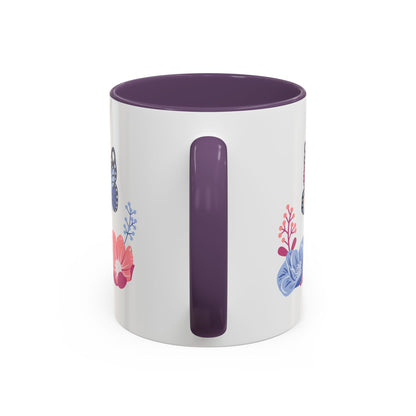 Accent Mug — "Home Is Wherever You Are, Mom"