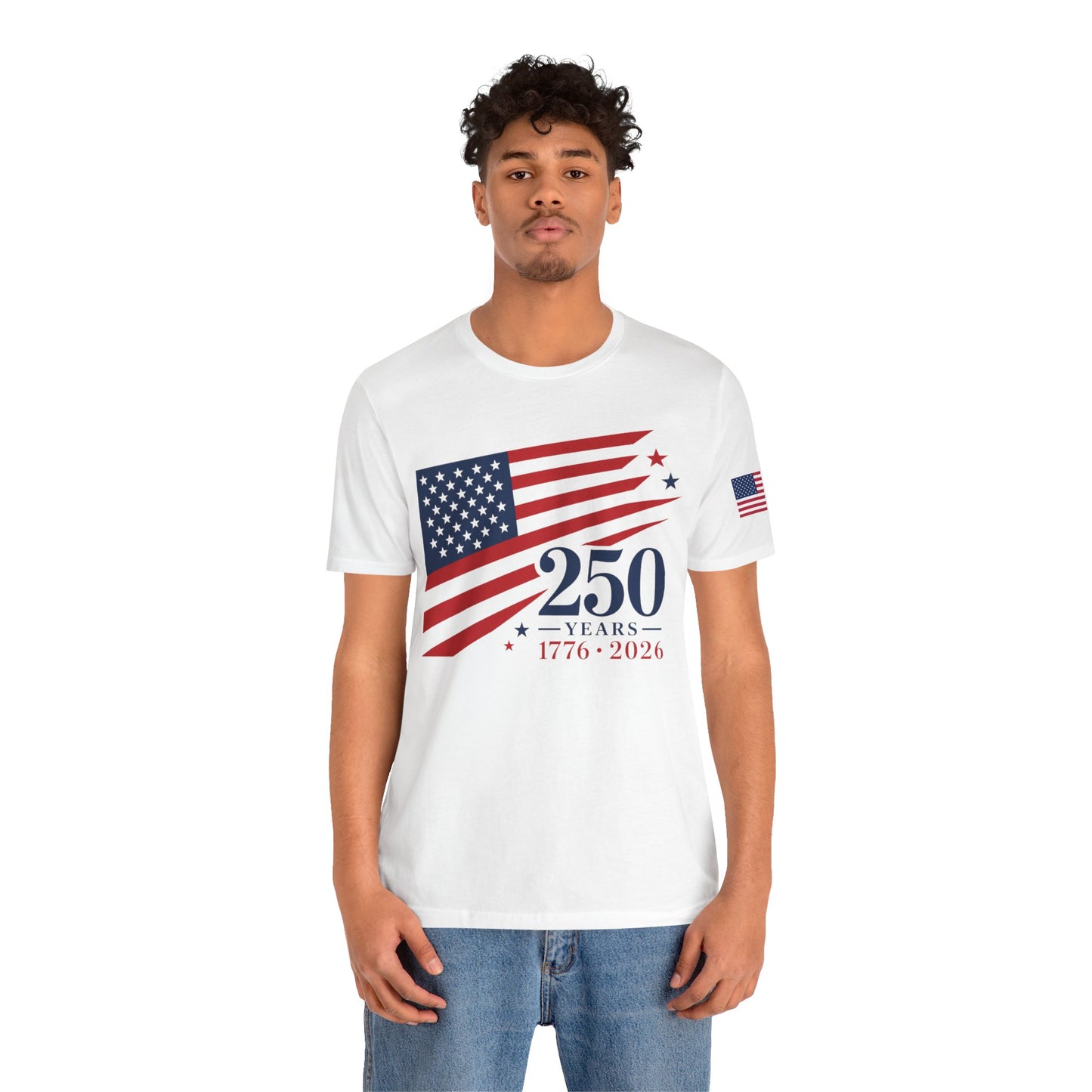 USA 250th Anniversary Unisex T-Shirt | 1776 - 2026 America Quartercentennial