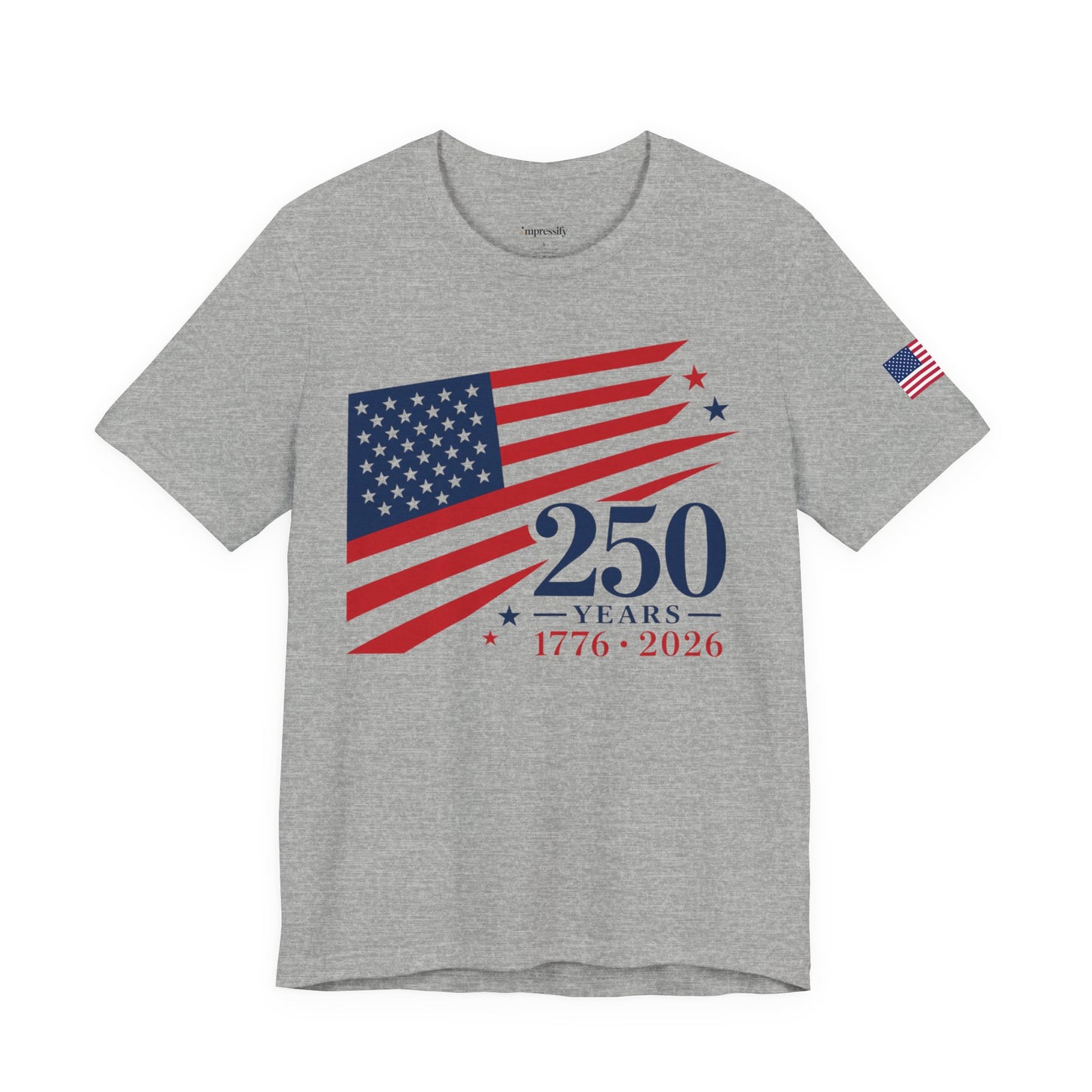 USA 250th Anniversary Unisex T-Shirt | 1776 - 2026 America Quartercentennial
