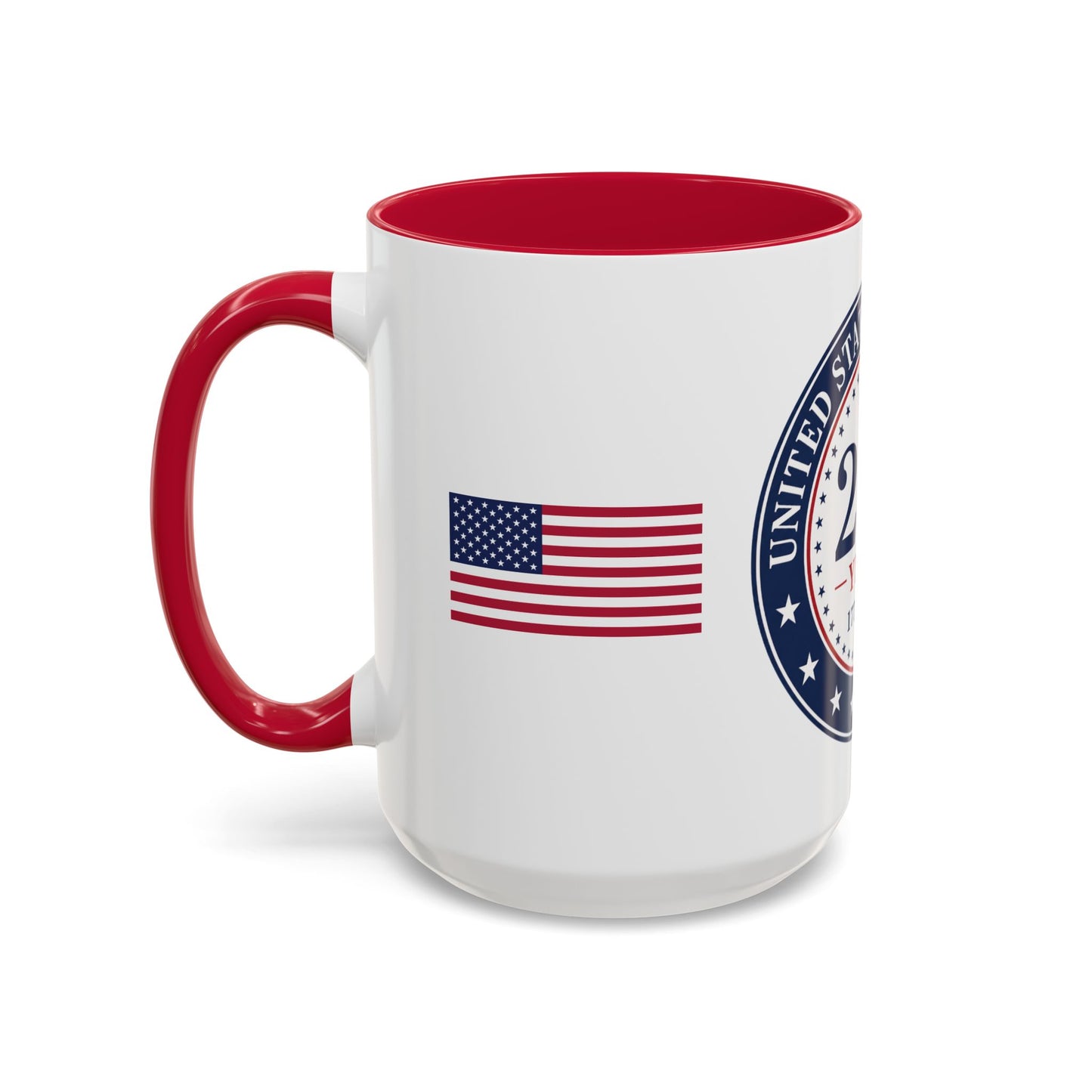 250 Years USA Commemorative Mug — 1776–2026 American Flag Coffee Cup (11oz, 15oz)